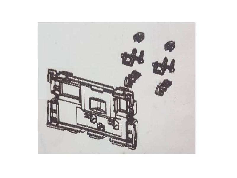 Set pokrov zaščitni z mehanizmom, splakovalnik 7512 - Herkul