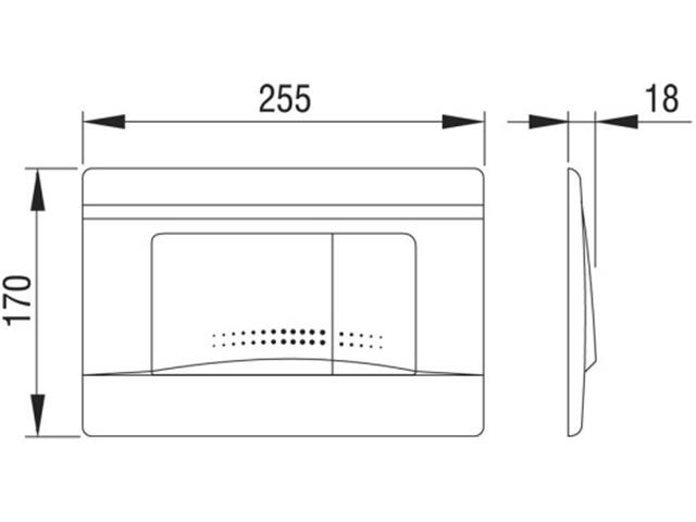 IR z aktivirno tipko APLITE SENSO DUO