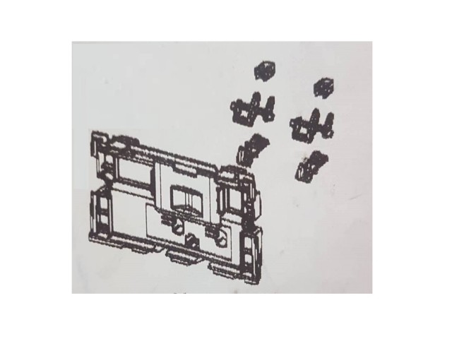 Set pokrov zaščitni z mehanizmom, splakovalnik 7512 - Herkul