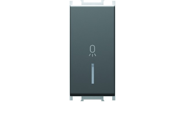 TIPKALO ENOPOLNO 16A 250V - 1M (SVETILKA)