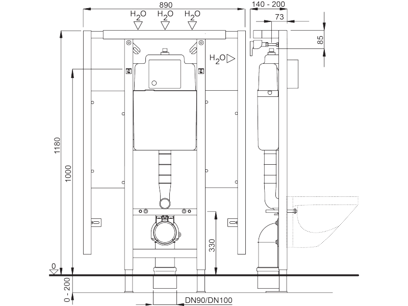 DUPLO WC 380 L SP