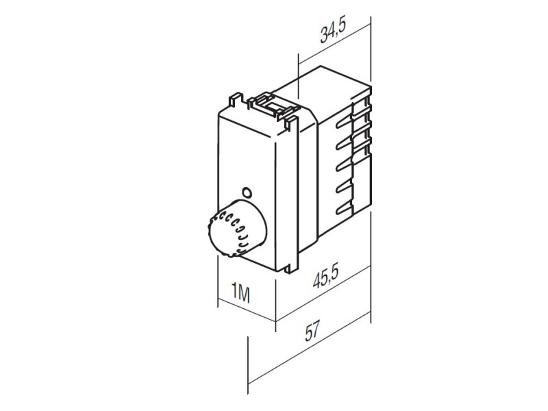 ZATEMNILNK ROTACIJSKI/MENJALNI RL 300W 1M