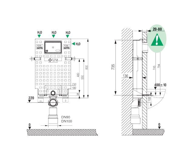 LIV-MOUNT WC 7512 BLOCK – Herkul